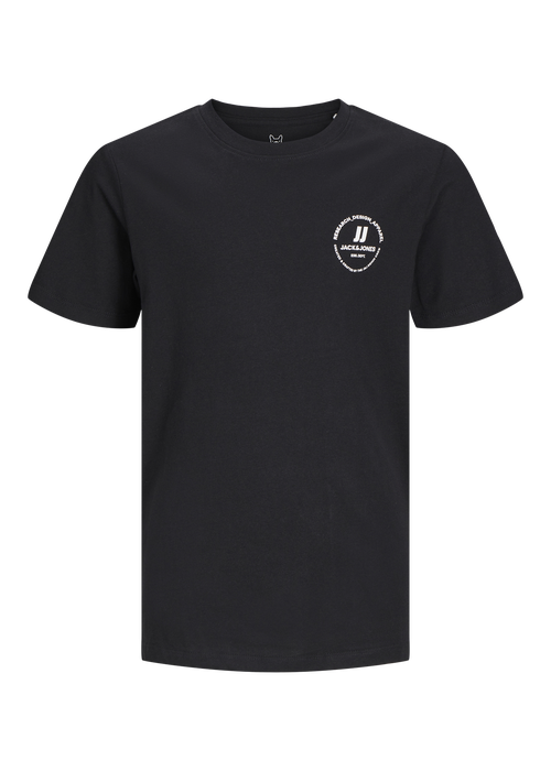 Jack & Jones Kids Black Logo T-Shirt (8-16yrs) - Age 8 Years Image 3