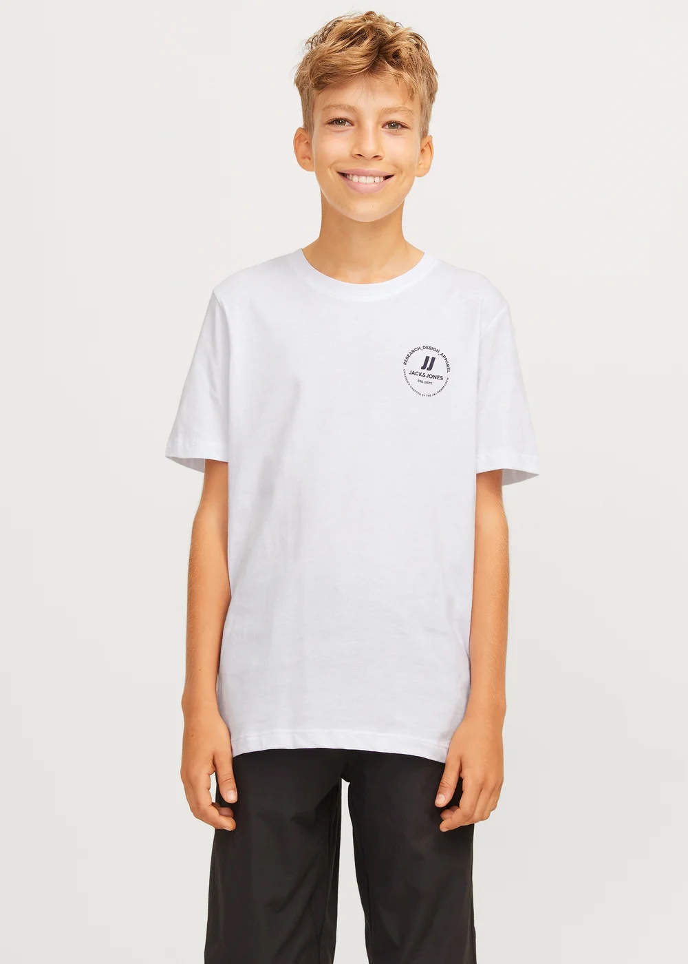 Jack & Jones Kids White Logo T-Shirt (8-16yrs) - Age 8 Years Image 1