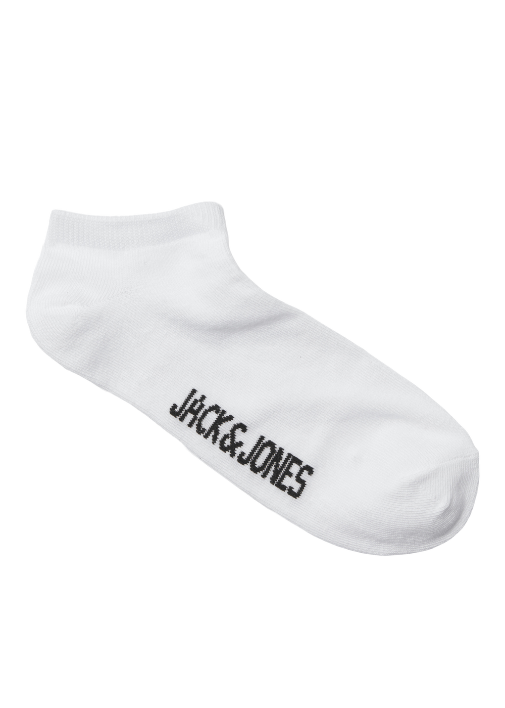 Jack & Jones 5 Pack Kids White Dongo Socks - 33-37 Image 2