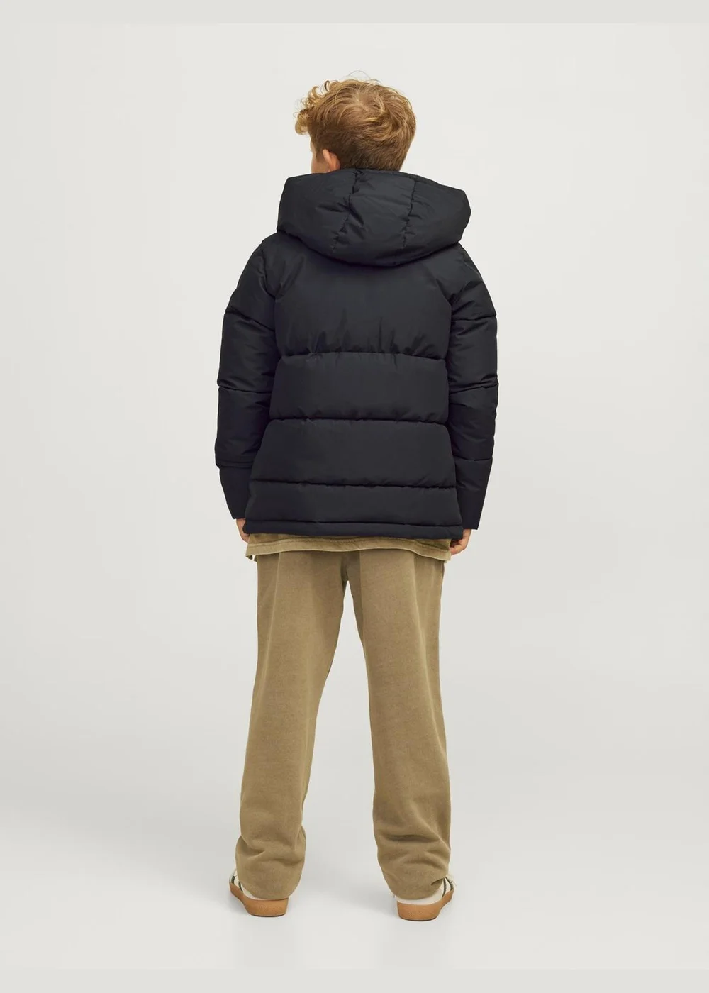 Jack & Jones Kids Black Puffer Jacket (6-16yrs) - 6 Yrs Image 2