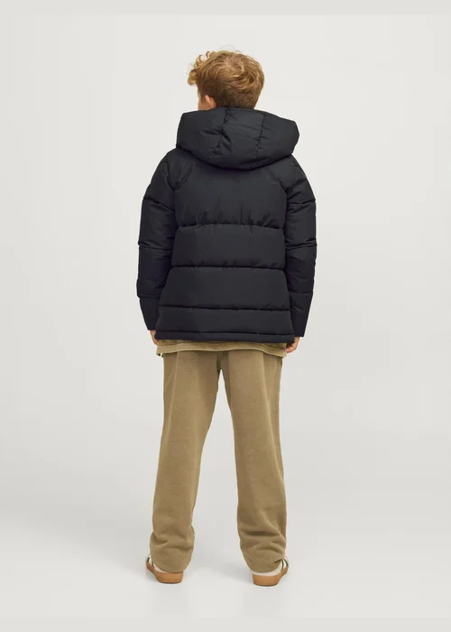 Jack & Jones Kids Black Puffer Jacket (6-16yrs) - 6 Yrs Image 2