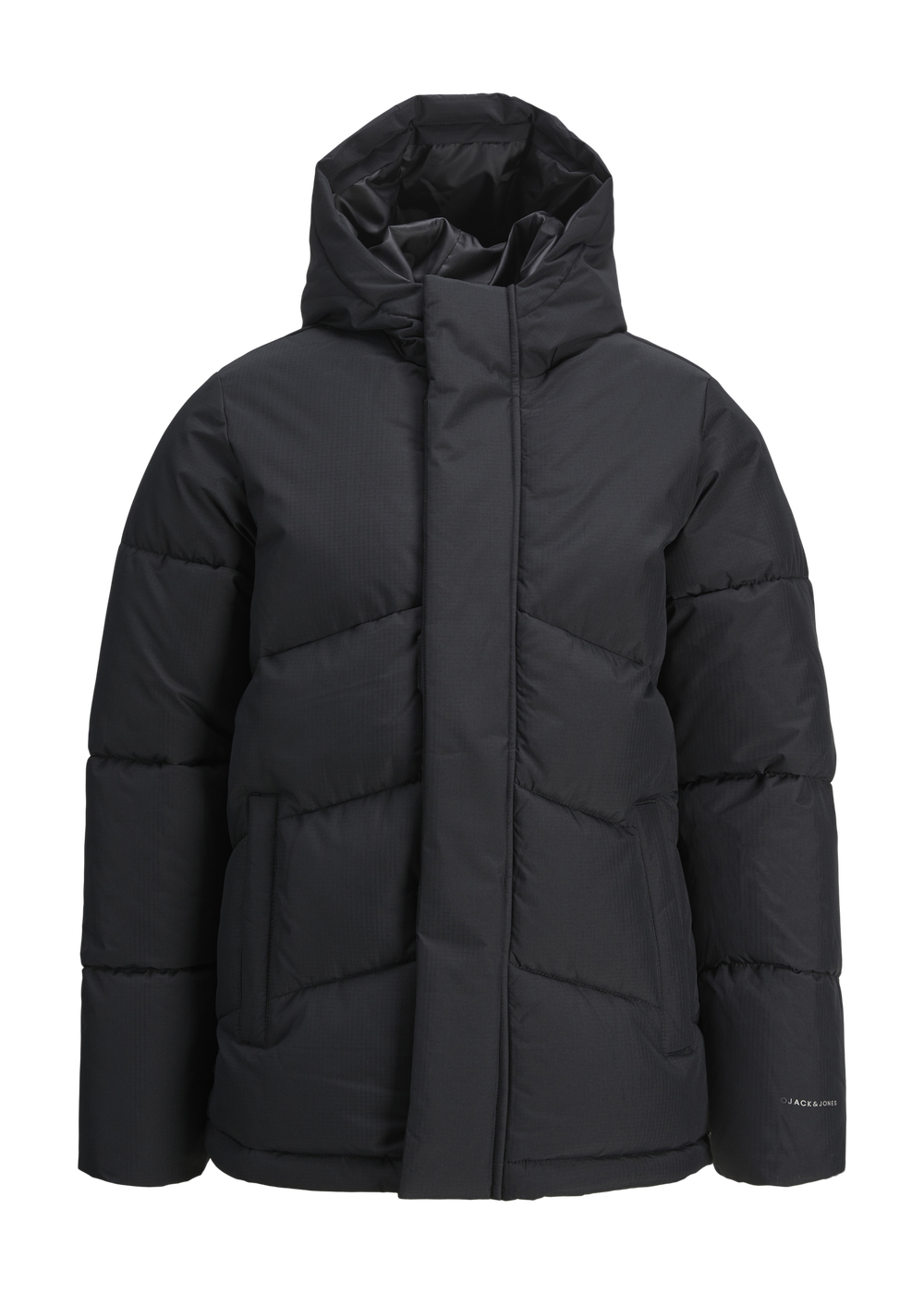 Jack & Jones Kids Black Puffer Jacket (6-16yrs) - 6 Yrs Image 6