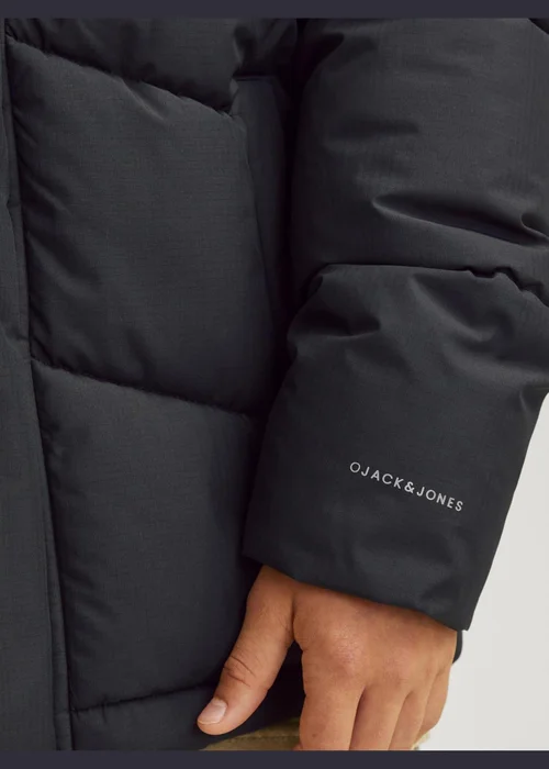 Jack & Jones Kids Black Puffer Jacket (6-16yrs) - 6 Yrs Image 5
