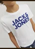 Jack & Jones 2 Pack Kids White Logo T-Shirt (8-16yrs) - Age 8 Years Image 6