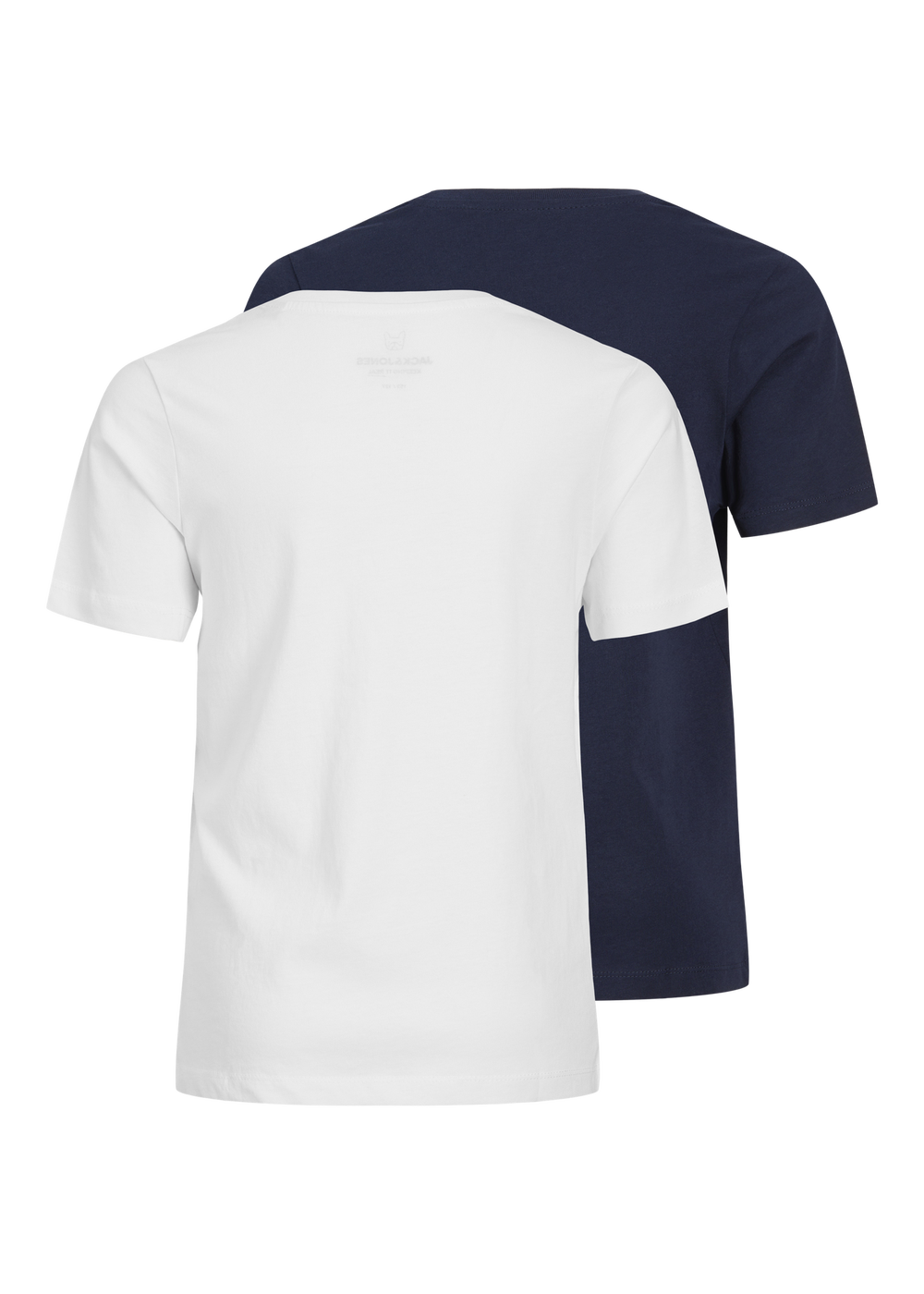 Jack & Jones 2 Pack Kids White Logo T-Shirt (8-16yrs) - Age 8 Years Image 2