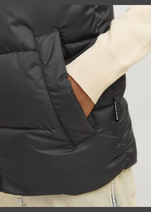 Jack & Jones Black Kids Bodywarmer (6-16yrs) - 6 Yrs Image 4
