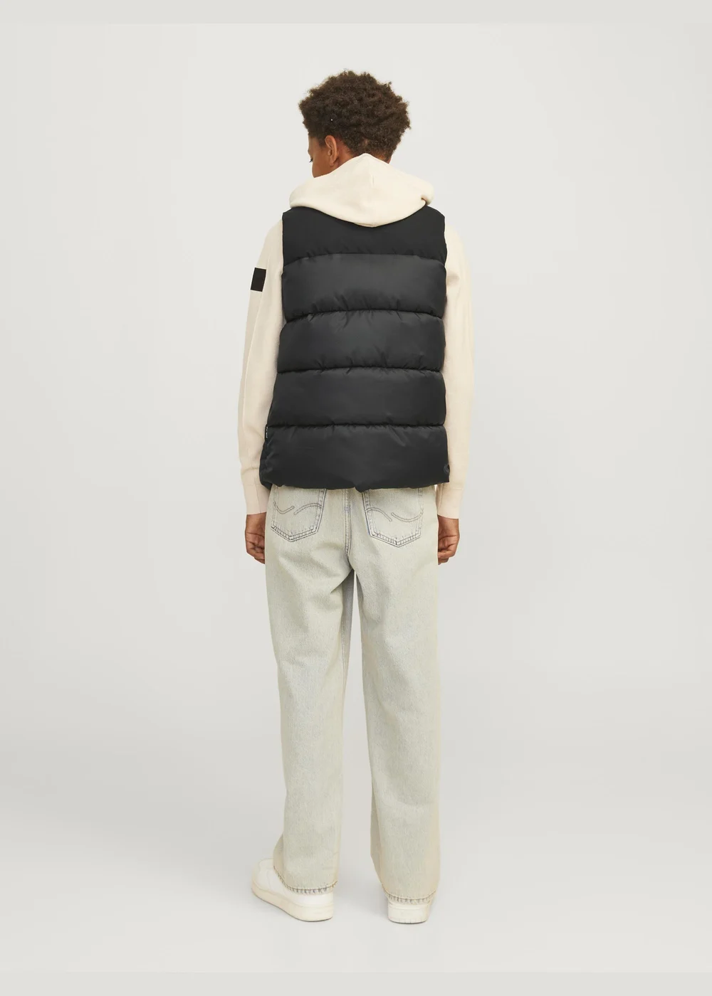 Jack & Jones Black Kids Bodywarmer (6-16yrs) - 6 Yrs Image 2