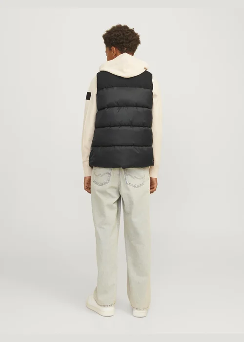 Jack & Jones Black Kids Bodywarmer (6-16yrs) - 6 Yrs Image 2