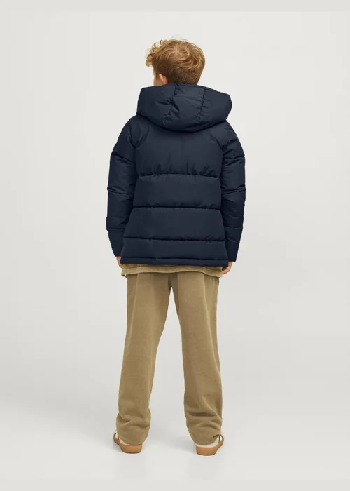 Jack & Jones Kids Navy Puffer Jacket (6-16yrs) - 6 Yrs Image 2