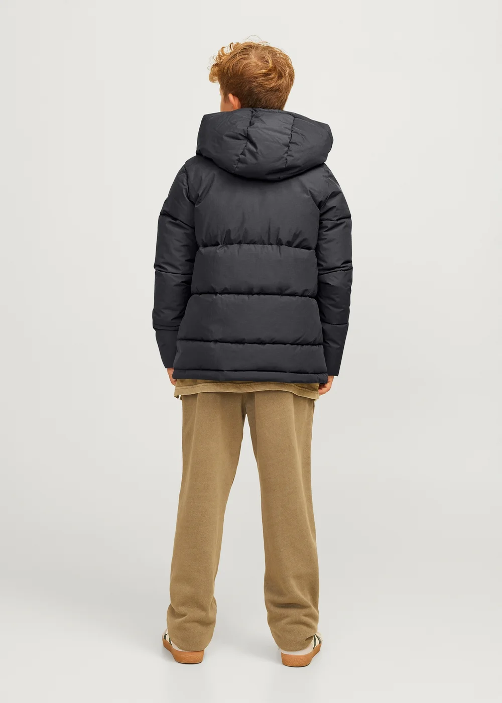 Jack & Jones Kids Grey Puffer Jacket (6-16yrs) - 6 Yrs Image 2