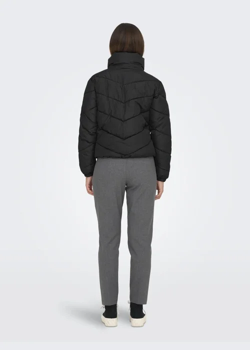 JDY Black Short Padded Jacket - 8 Image 2