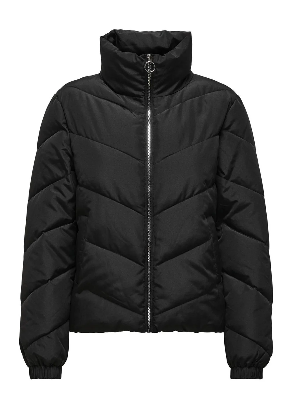 JDY Black Short Padded Jacket - 8 Image 6