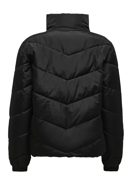 JDY Black Short Padded Jacket - 8 Image 7