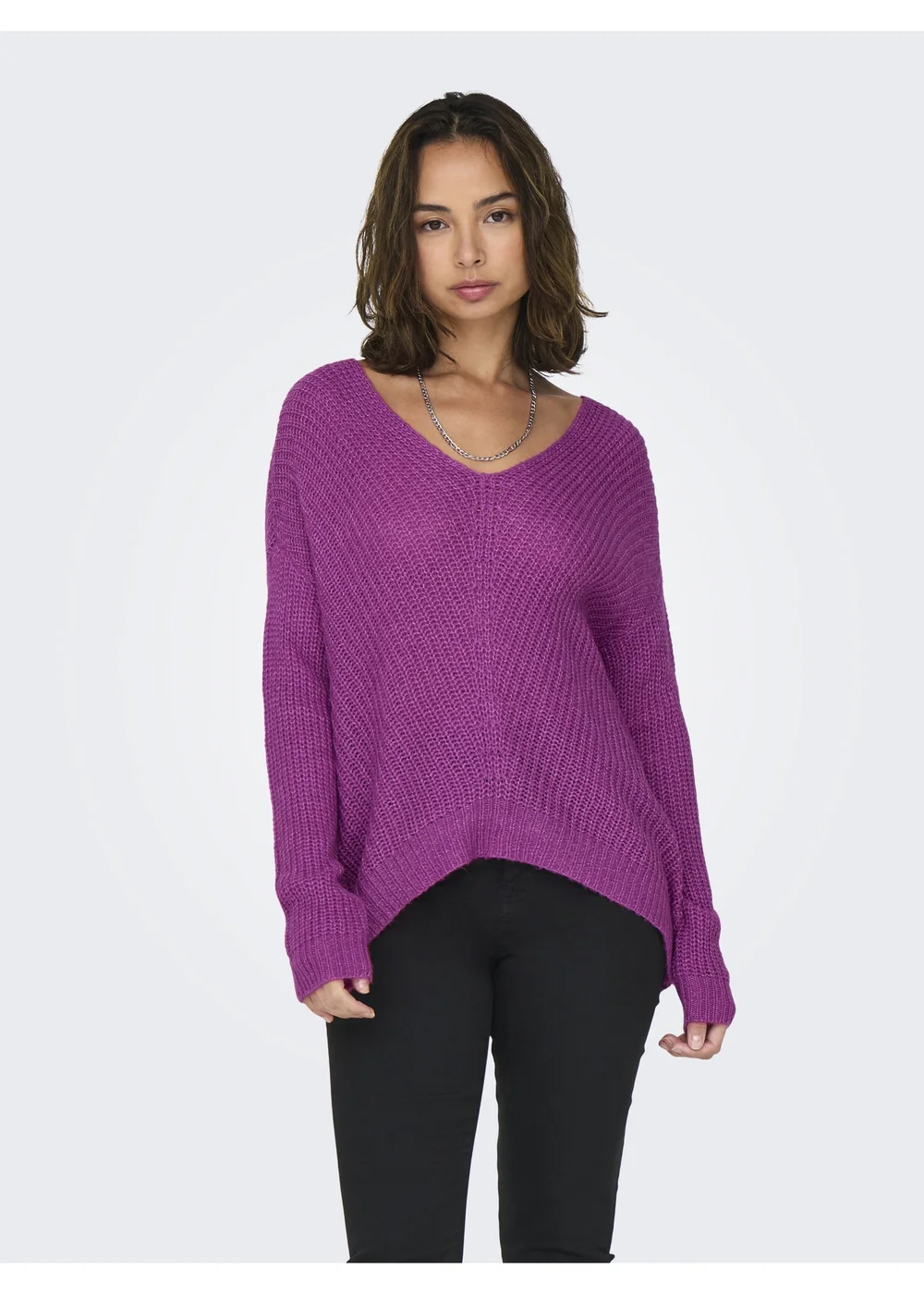 JDY Purple Knit Jumper - 8 Image 1