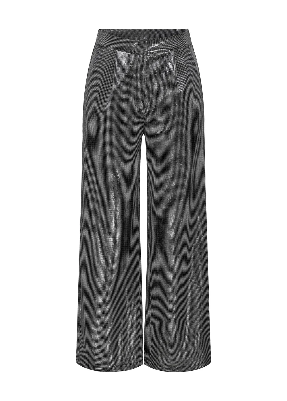 JDY Silver Glitter Trousers - 8 Image 2