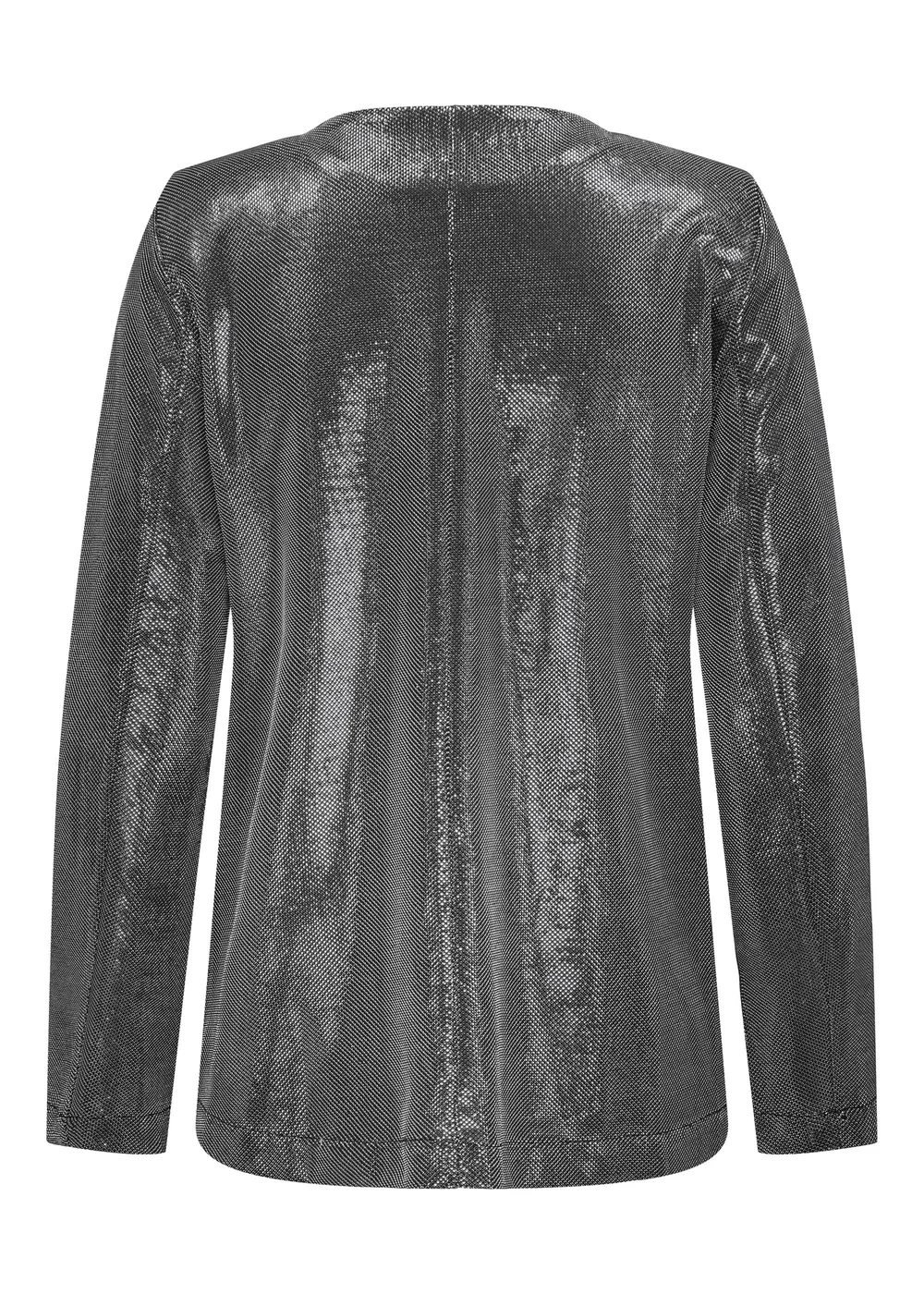 JDY Silver Glitter Blazer - 8 Image 4
