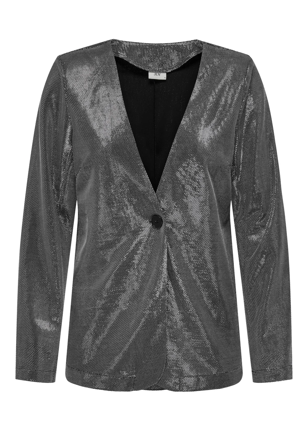 JDY Silver Glitter Blazer - 8 Image 3