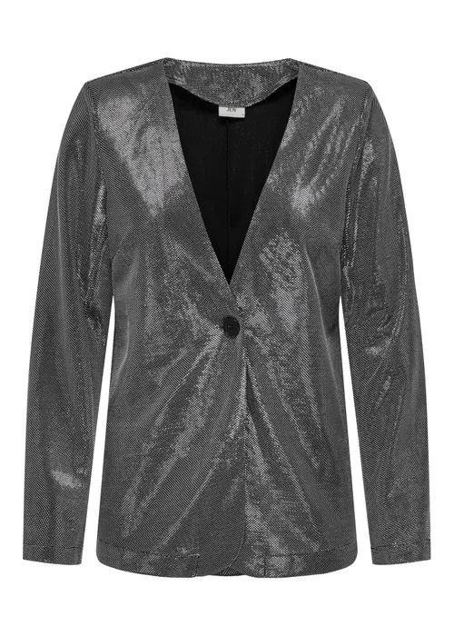 JDY Silver Glitter Blazer - 8 Image 3