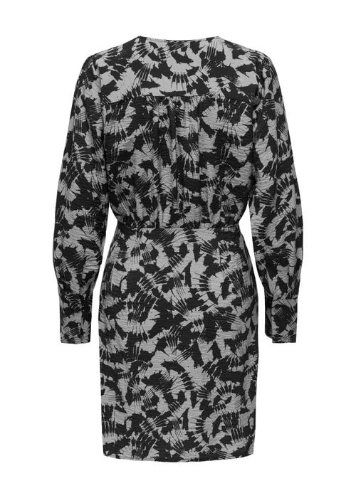JDY Grey Wrap Dress - Size 8 Image 8