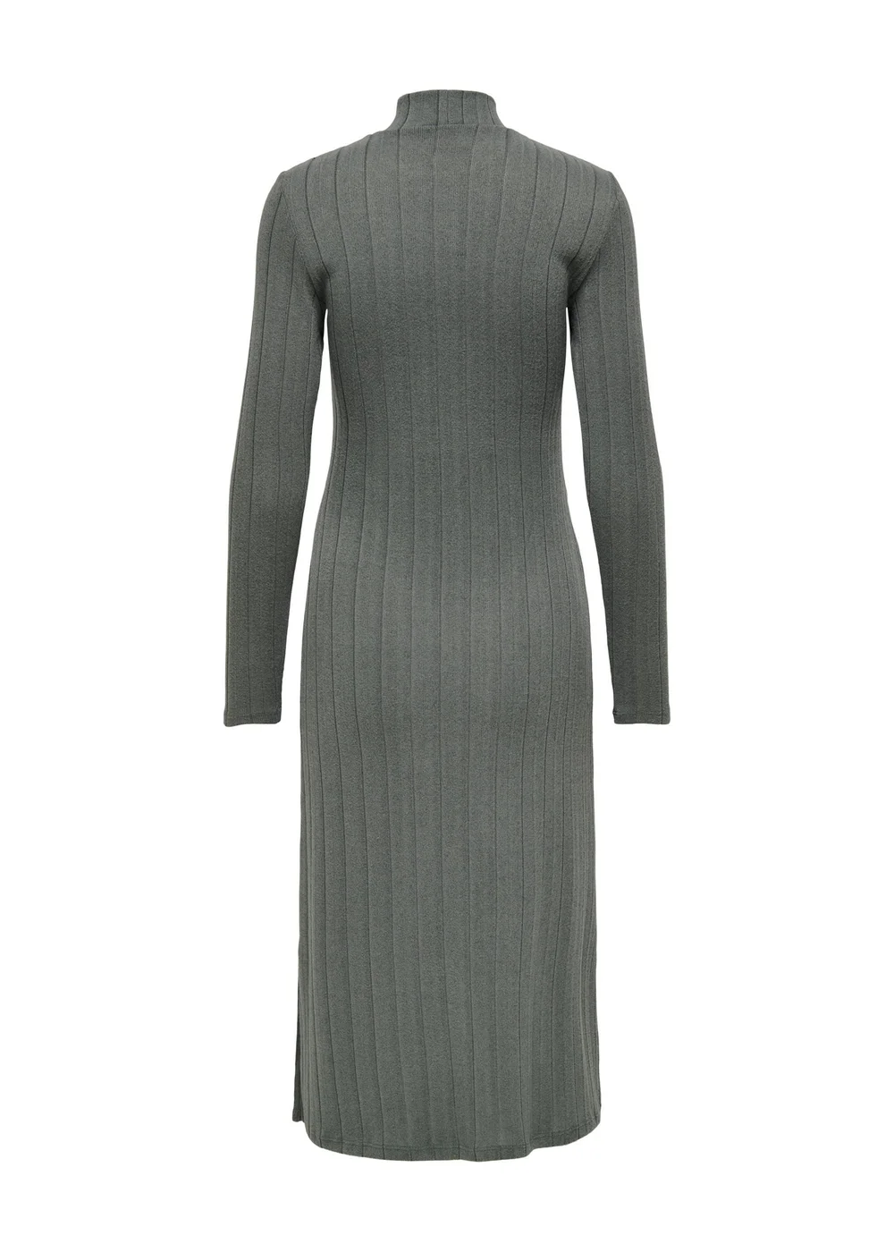 JDY Grey Turtleneck Dress - Size 8 Image 2