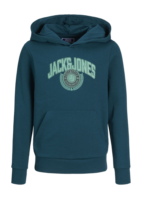 Jack & Jones Kids Teal Hoodie (10-16yrs) - 8 Yrs Image 7