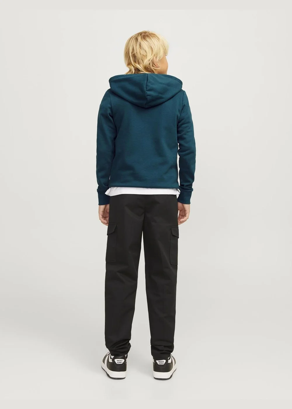 Jack & Jones Kids Teal Hoodie (10-16yrs) - 8 Yrs Image 2