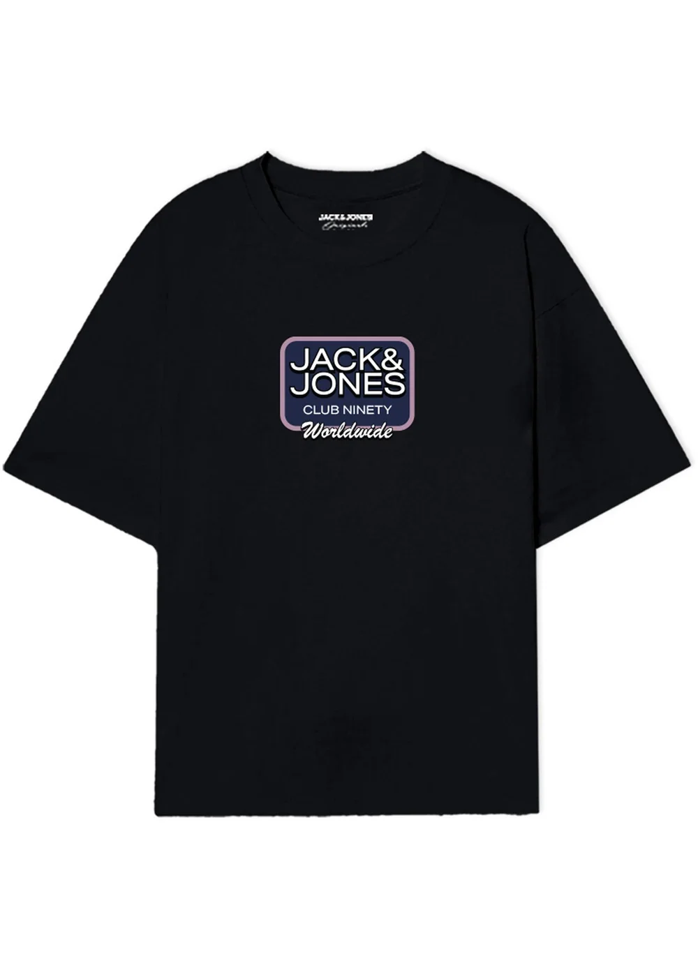 Jack & Jones Kids Black Logo T-Shirt (8-16yrs) - Age 8 Years Image 1