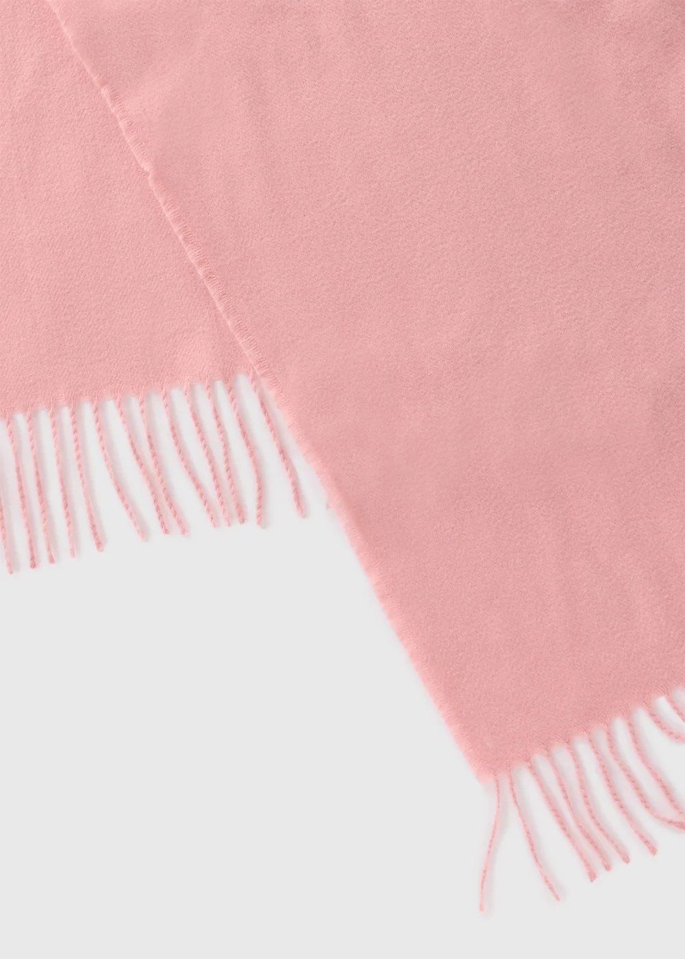 Pink Tassel Scarf - One Size Image 2