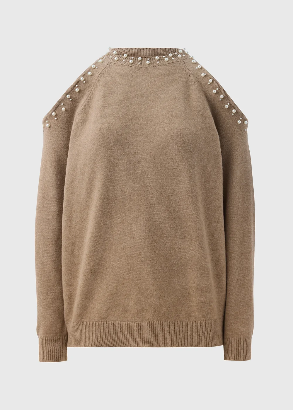 Et Vous Camel Cold Shoulder Jumpers - 8 Image 4