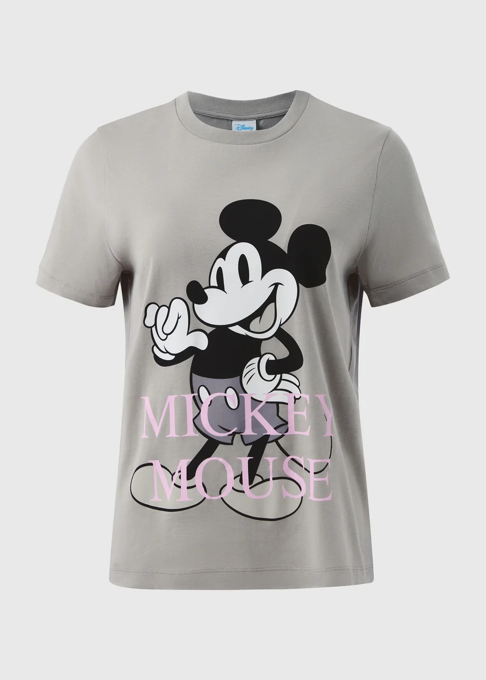 Grey Mickey Mouse T-Shirt - Small Image 5