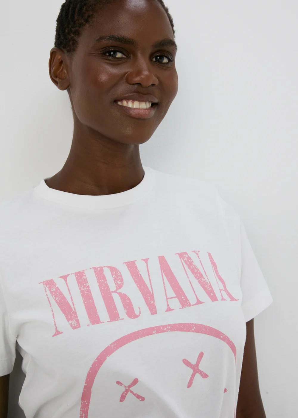 Grey Nirvana T-Shirt - Small Image 3