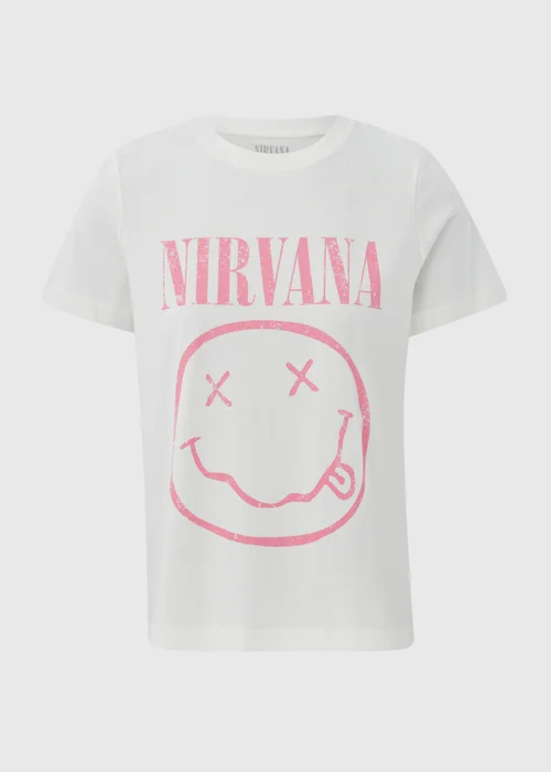 Grey Nirvana T-Shirt - Small Image 5