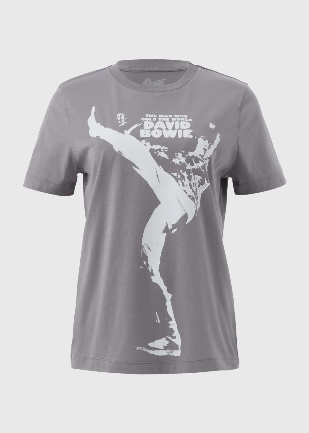 Grey David Bowie T-Shirt - S Image 5