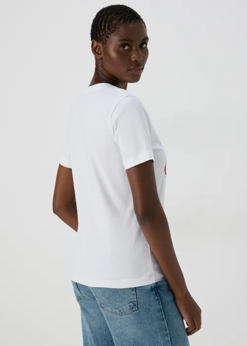 White Coca Cola T-Shirt - Small Image 2