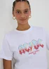 White ACDC T-Shirt - Small Image 3