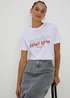 White ACDC T-Shirt - Small Image 1
