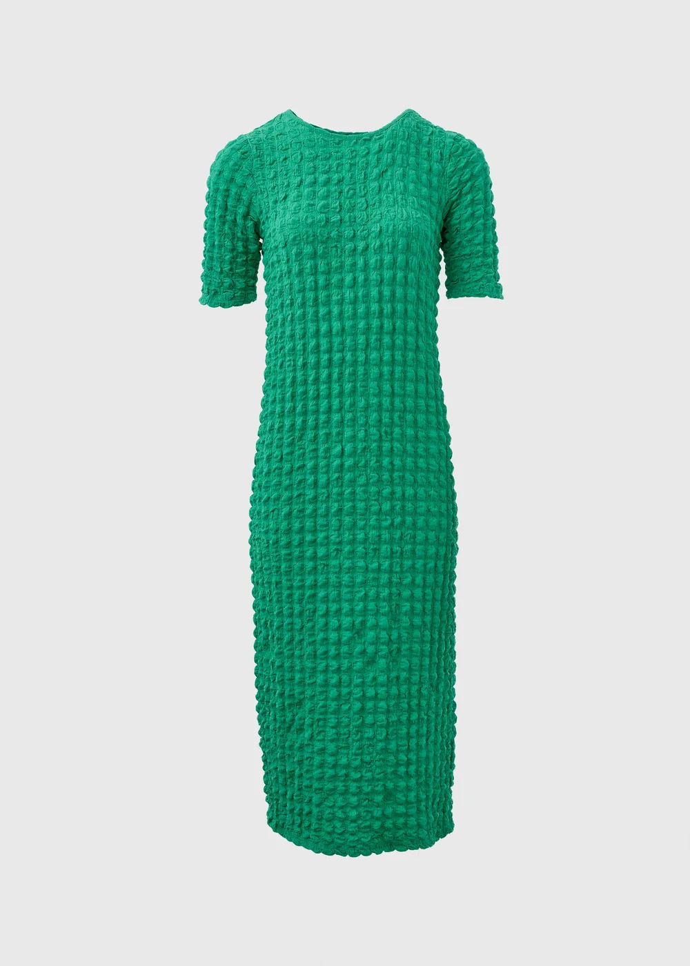 Green Hyper Texture Midi Dress - Size 8 Image 5