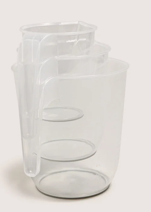 3 Pack Clear Jugs (2L, 1L, 0.5L) Image 2