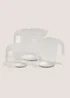 3 Pack Clear Jugs (2L, 1L, 0.5L) Image 1