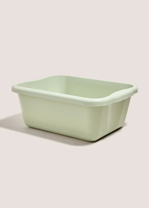 Green Washing Up Bowl (39cm x 31cm x 17cm) Image 1