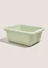 Green Washing Up Bowl (39cm x 31cm x 17cm) Image 1