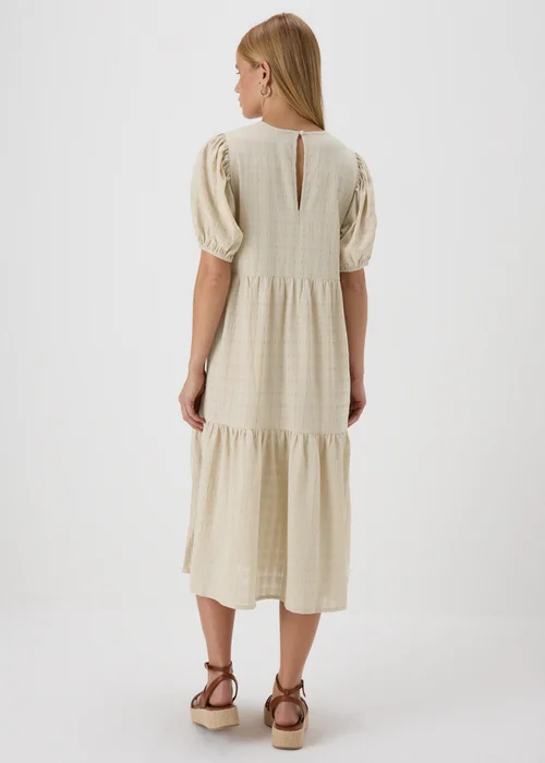 Stone Textured Smock Maxi Dress - 8 Image 2