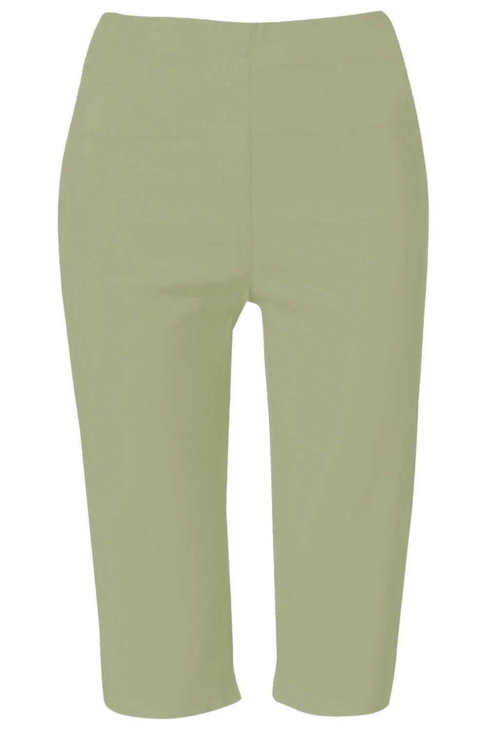 Roman Khaki Stretch Knee Length Shorts - 10 Image 3