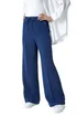 Roman Navy Wide Leg Elastic Waist Tie Front Trouser - 26 Image 2