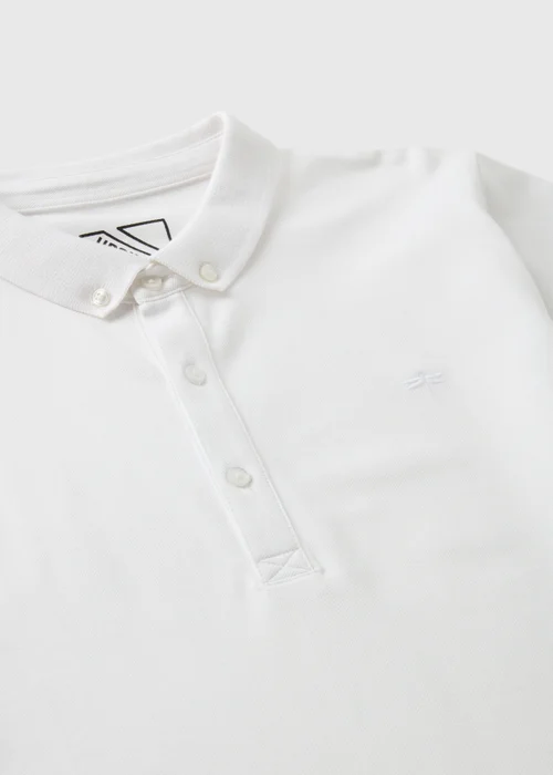 Boys White Polo Shirt (7-15yrs) - Age 7 Years Image 2