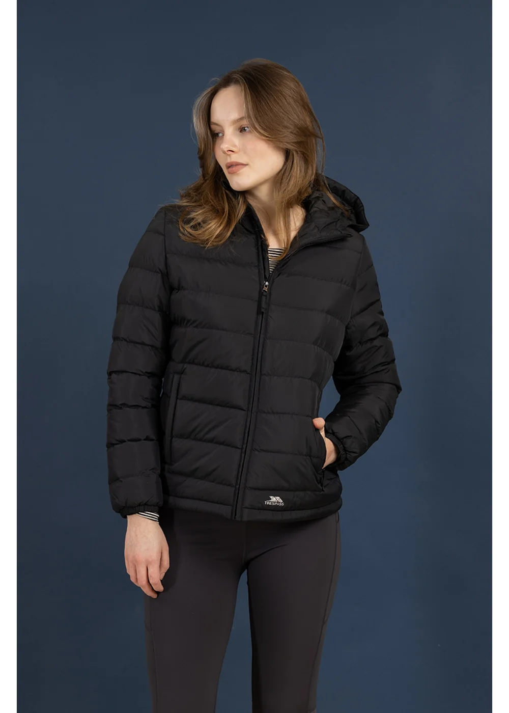 Trespass Black Padded Jacket - S Image 1