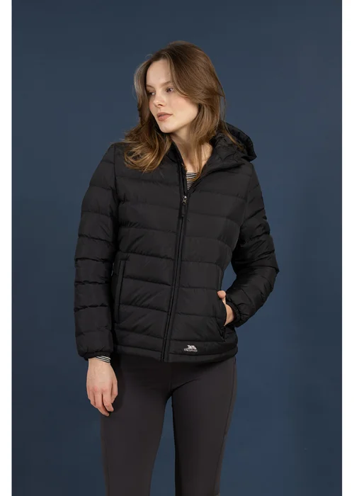 Trespass Black Padded Jacket - S Image 1