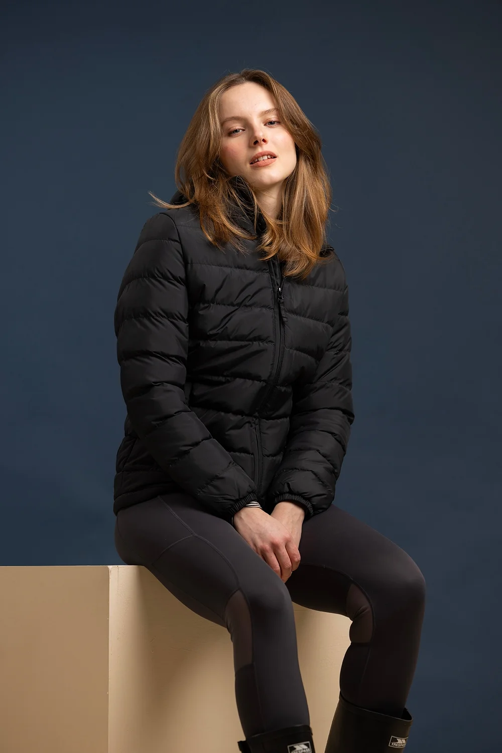 Trespass Black Padded Jacket - S Image 2