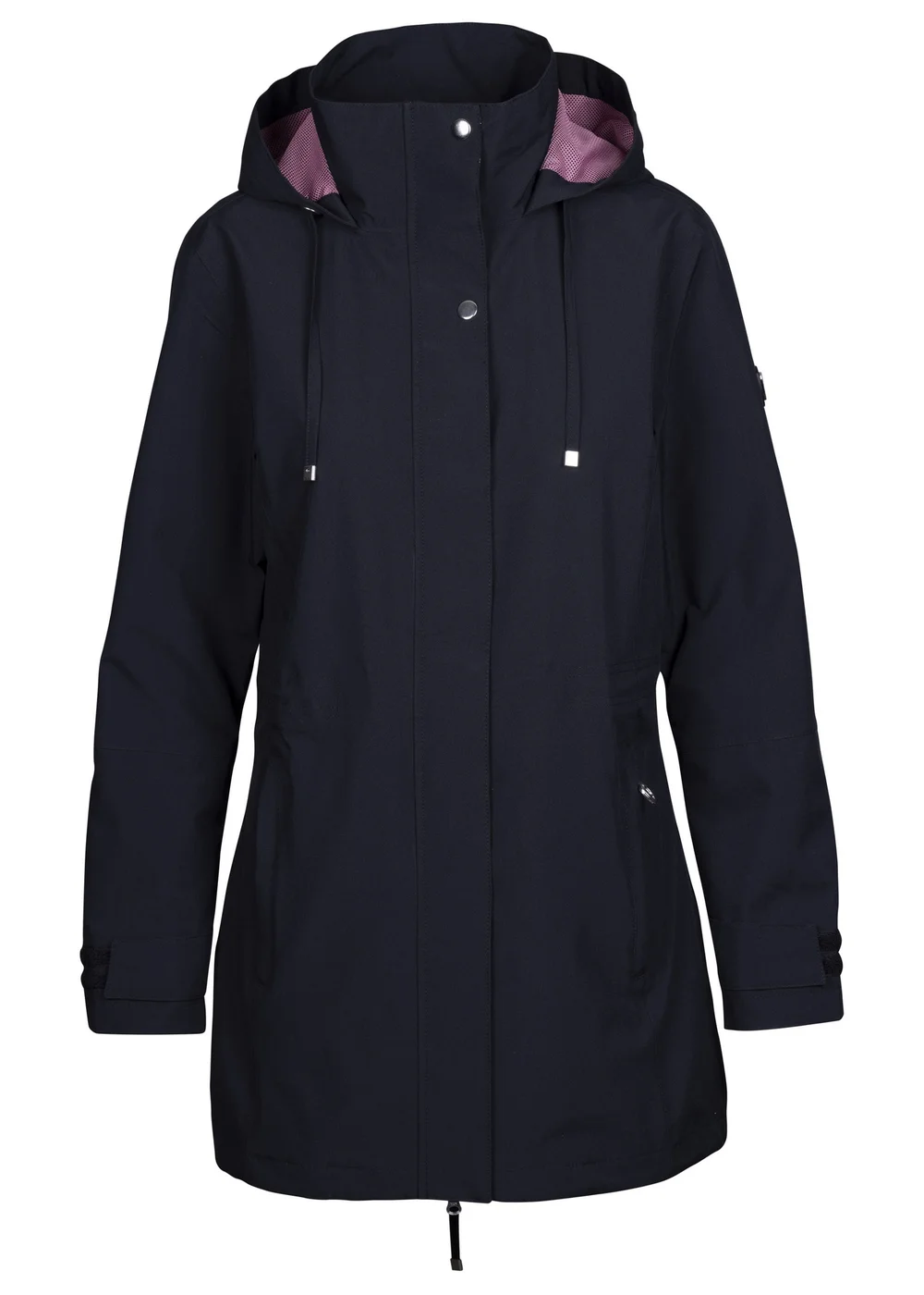 Trespass Black Pavlina Waterproof Coat - S Image 1