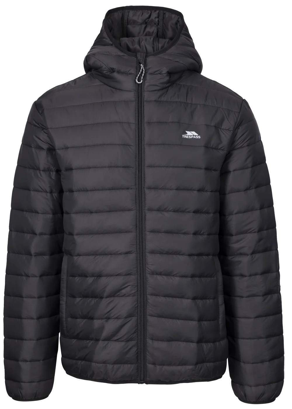 Trespass Black Kelmarsh Padded Jacket - S Image 1